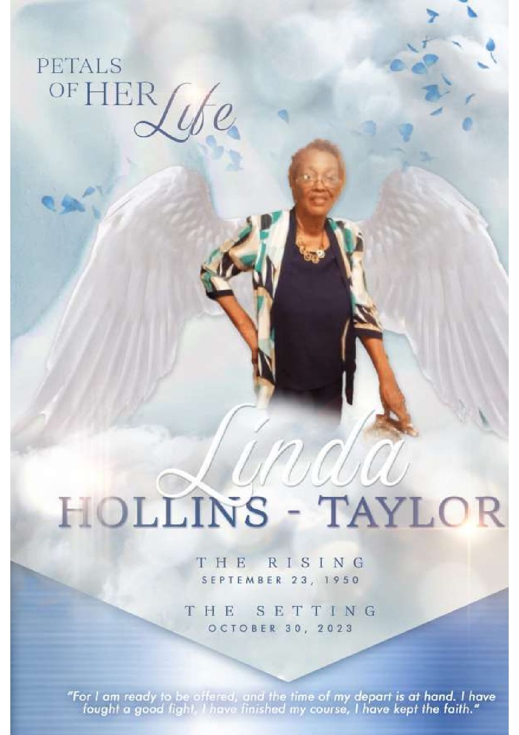 Linda Hollins-Taylor 1950 – 2023