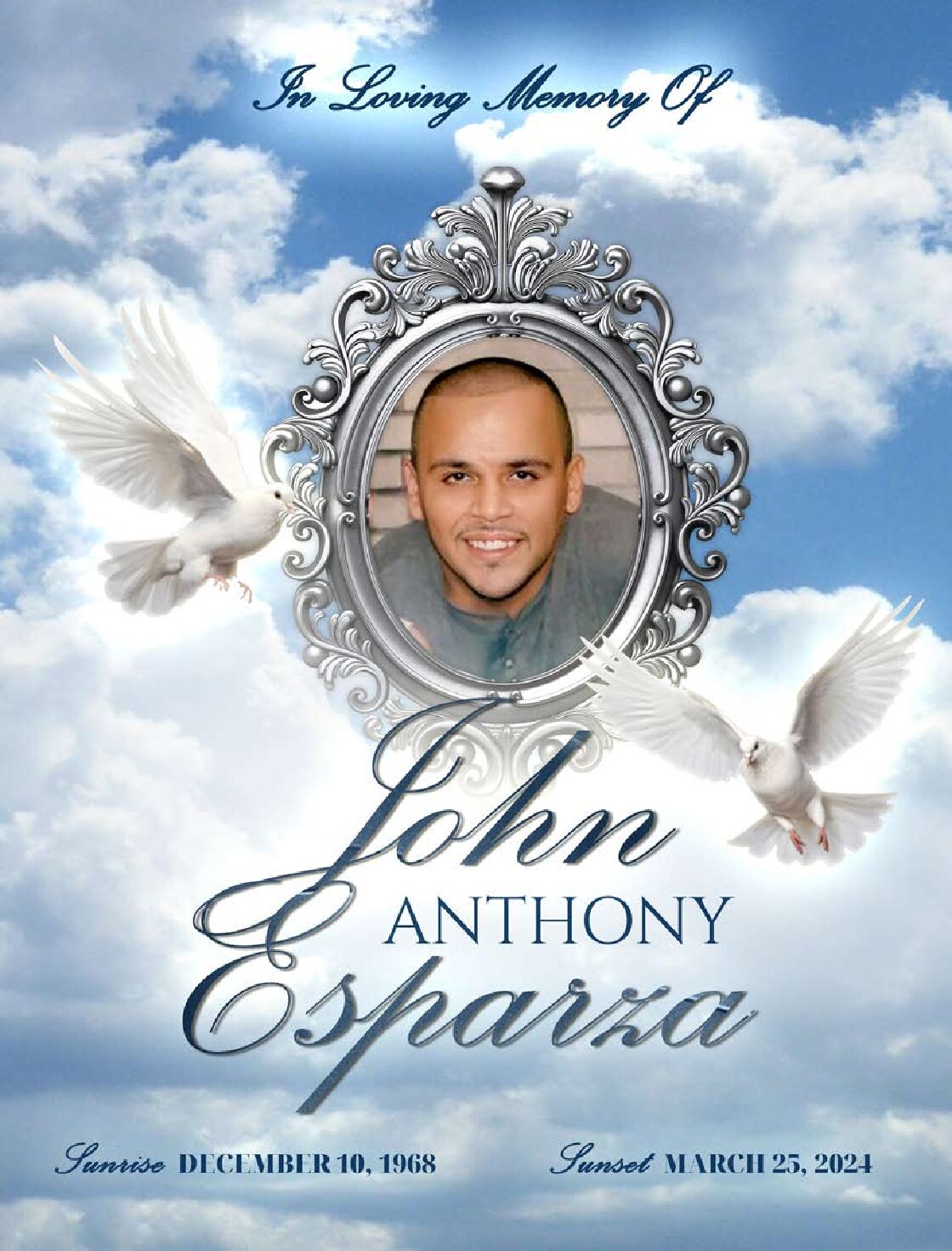 John Anthony Esparza 1968 – 2024