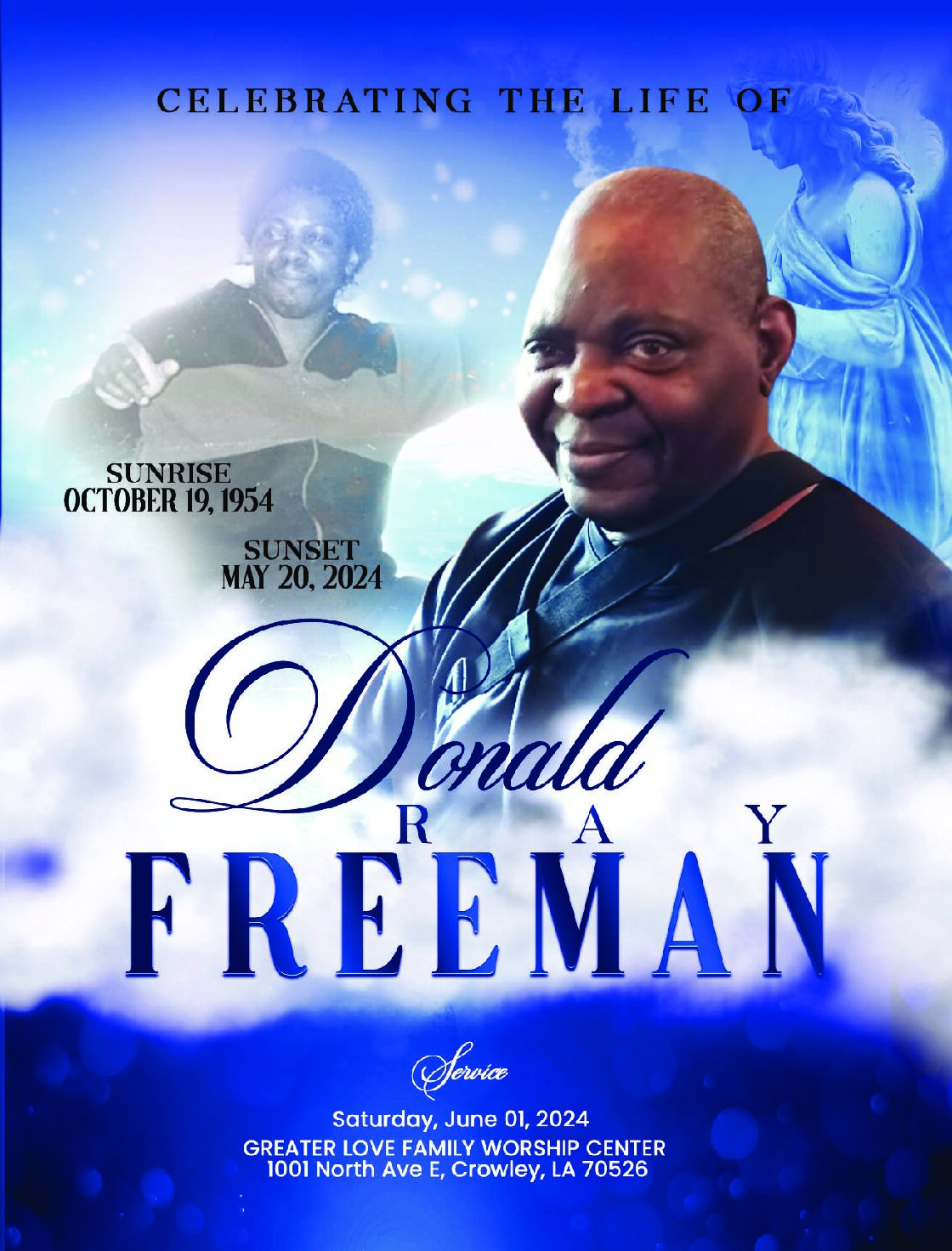 Donald Ray Freeman 1954-2024